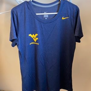 Size Large Women’s Nike WVU Gymnastics shirt